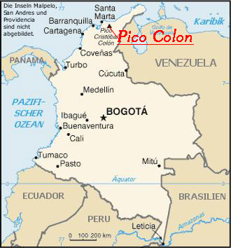 kolumbien-landkarte